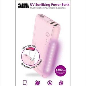 Sarina UV Sanitizing Power Bank Pink
